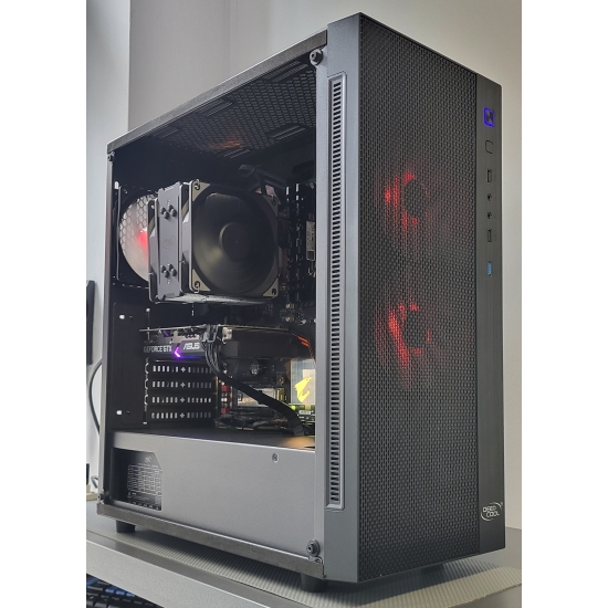 Komputer do gier  MATREXX 55 R5 3600X 16GB DDR4 GTX 1660 SUPER SSD 512GB  750W GOLD W11Pro
